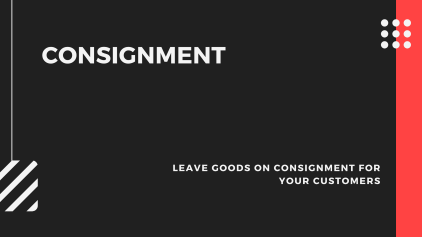 MOBVENDER consignment sales or consigned sales application