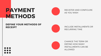 MOBVENDER application for sales and control of payment methods
