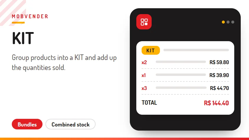 MOBVENDER – feature: Kit