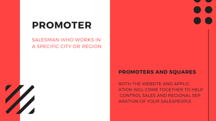 MOBVENDER app for sales representative and promoter