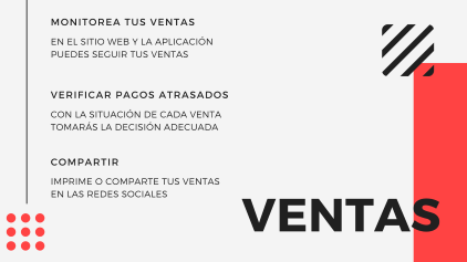 Aplicación MOBVENDER para venta directa o consignada