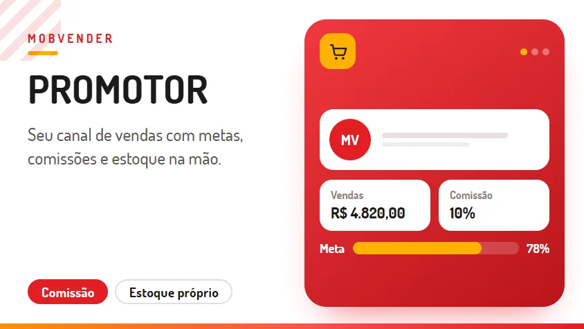 MOBVENDER – funcionalidade: Promotor